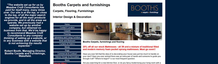 Booths Carpets and Furnishings, Wakefield