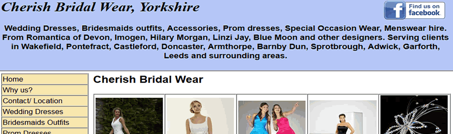 Cherish Bridal Wear, Pontefract